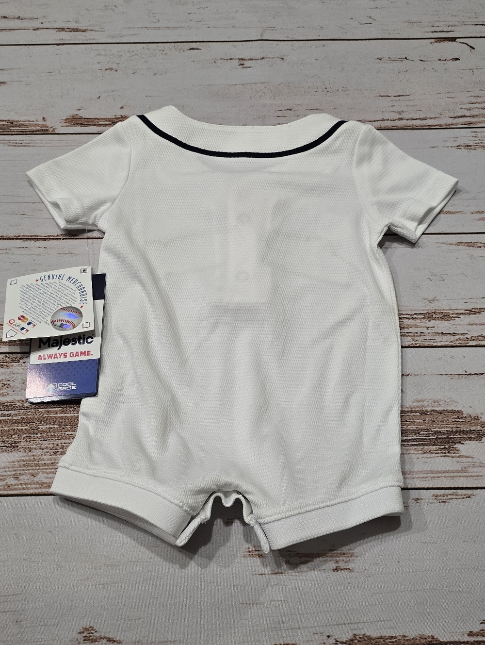 Mariners One Piece Romper White Baby Boys Girls 0/3 Months - Picture 5 of 8
